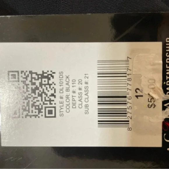 Derek Lam Design Nation Pants Black Pleated Dress Cropped Career Sz 12 - Picture 8 of 9